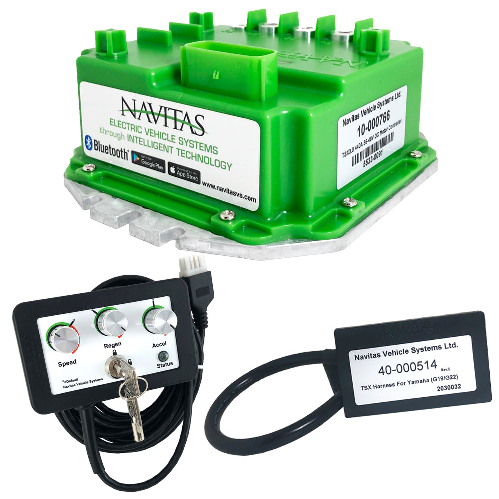 Yamaha G19-G22 48v - Navitas TSX 3.0 600a Controller with On-The