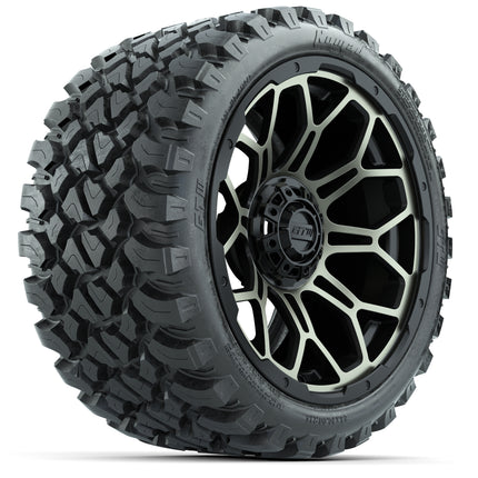15-Inch GTW Bravo Bronze Wheels with 23" GTW Nomad All-Terrain Tires (Set of 4)