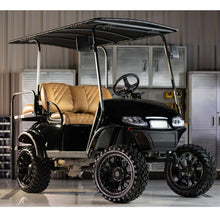 Load image into Gallery viewer, 15-Inch GTW STELLAR Matte Black Wheels with 23&quot; GTW Nomad Off-Road Tires (Set of 4)