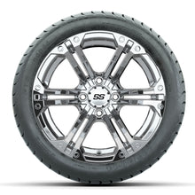 Load image into Gallery viewer, 14-inch GTW Specter Wheels / Chrome Finish with 225/30-14 Mamba Street Tires (Set of 4)