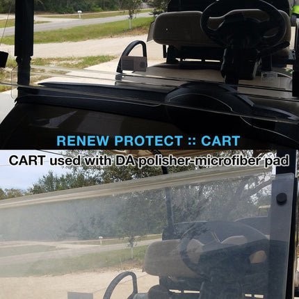 GOLF CART - Ceramic-Hybrid Compound, Polish, Sealer ONE-STEP for Golf Carts