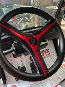 Golf Cart Steering Wheel Cap - Devil