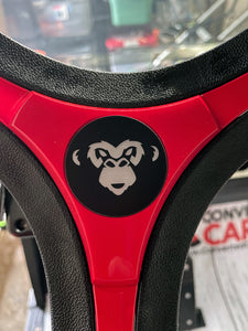 Golf Cart Steering Wheel Cap - Monkey
