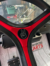 Load image into Gallery viewer, Golf Cart Steering Wheel Cap - Peace Fingers