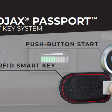 MadJax Passport Golf Cart Smart Key System