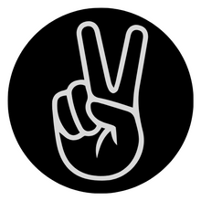 Load image into Gallery viewer, Golf Cart Steering Wheel Cap - Peace Fingers