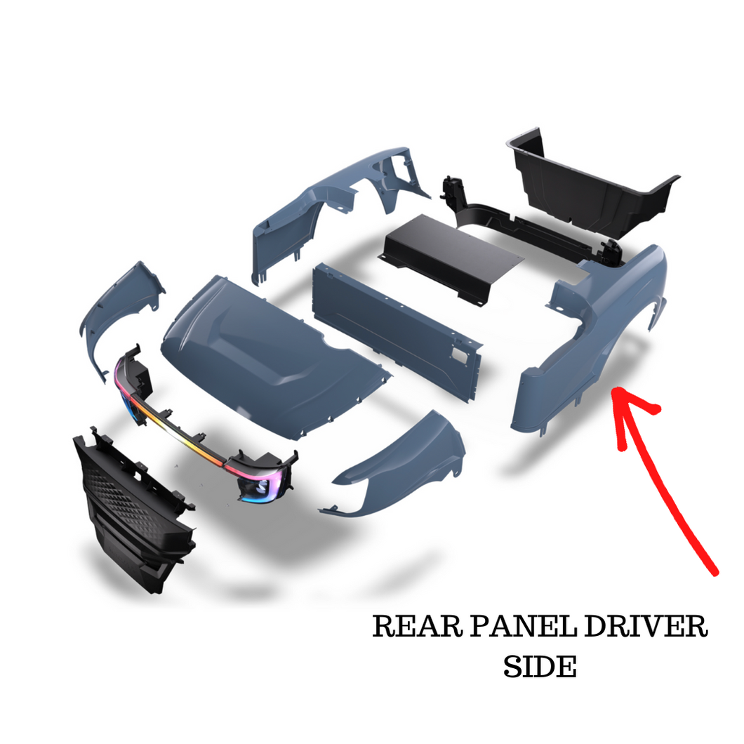 Apex Body Replacement Parts - Driver Side Rear Panel