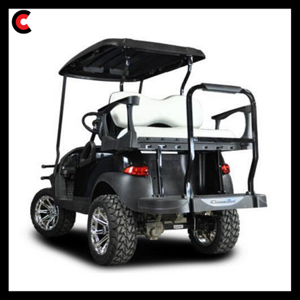 Genesis 300 Rear Flip Seat for Club Car Precedent 2004-Up - White