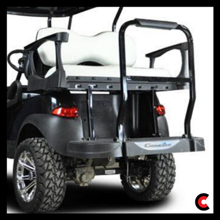 Genesis 300 Rear Flip Seat for Club Car Precedent 2004-Up - White