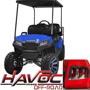 Blue Yamaha G29/Drive Havoc Body Kit w/OFF-ROAD Fascia & Light Kit (2007-2016)