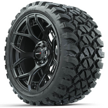 Load image into Gallery viewer, 15-Inch MadJax Flow Form Evolution Matte Black Wheels with GTW Nomad Off Road Tires (International, TWO)