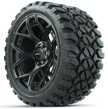 Load image into Gallery viewer, 15&quot; MadJax Flow Form Evolution Matte Black Wheels with GTW Nomad Off Road Tires (Set of 4)