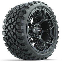 Load image into Gallery viewer, 15-Inch MadJax Flow Form Evolution Matte Black Wheels with GTW Nomad Off Road Tires (International, TWO)