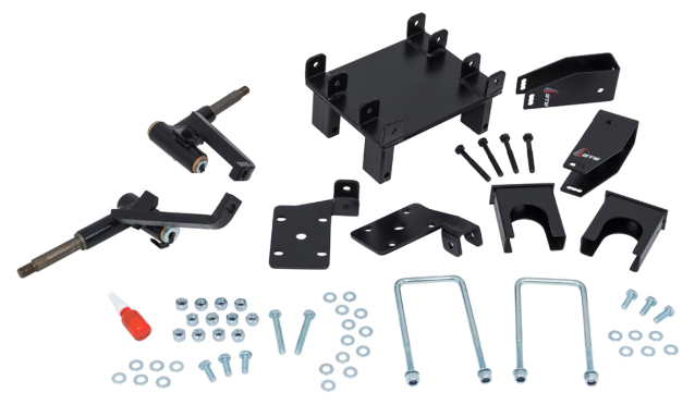 Electric 48-Volt E-Z-GO RXV GTW 5" Drop Frame Lift Kit (Fits 2008-2013)
