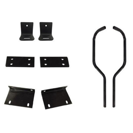 Club Car Precedent Mounting Brackets & Struts for Topsail and Versa Triple Track Extended Tops with Genesis 300 Seat Kits