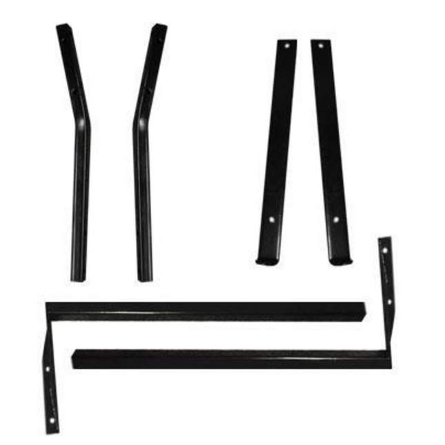 MadJax® E-Z-GO RXV Cargo Box Mounting Brackets(Years 2008-Up)