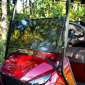 Folding Tinted 1/4" Windshield for Storm Body Kits with 1” Struts