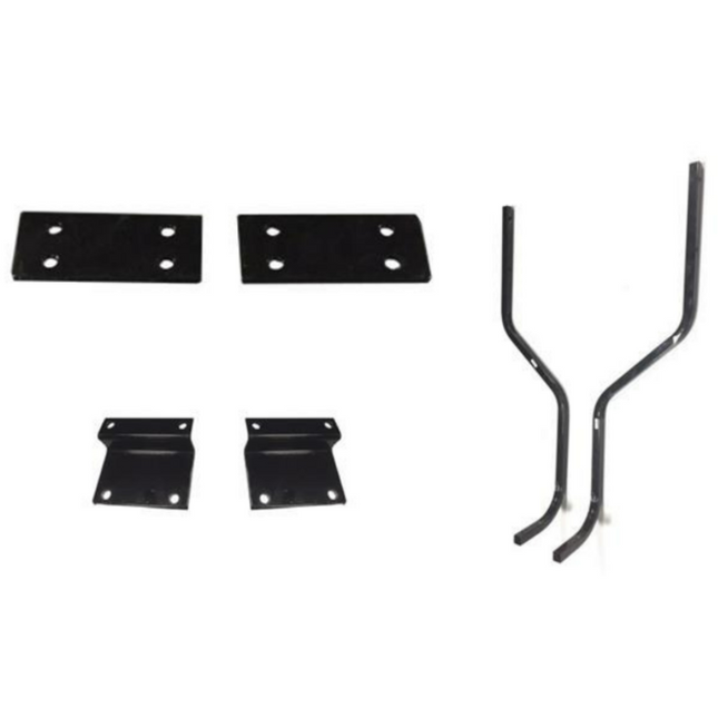 E-Z-GO TXT/T48 Mounting Brackets & Struts for Topsail and Versa Triple Track Extended Tops with Genesis 250 Seat Kits