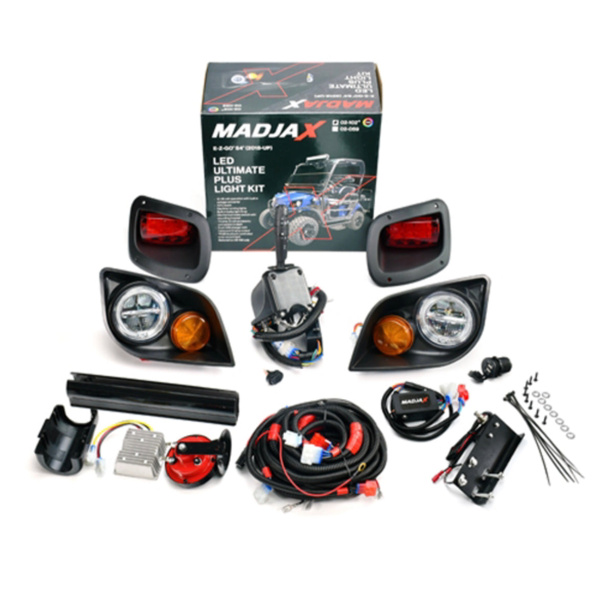 E-Z-GO S4 MadJax RGB Ultimate Plus Golf Cart Light Kit (2011-Up
