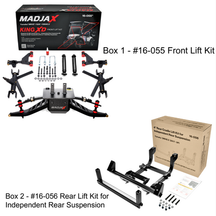 Yamaha - 4” MadJax King XD Lift Kit for Yamaha Drive2 with Independent Rear Suspension