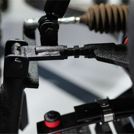 Yamaha - 4” MadJax King XD Lift Kit for Yamaha G29/Drive & Drive2 with Solid/Fixed Rear Axle