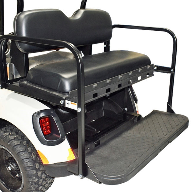 GTW MACH3 (Genesis 150) Rear Flip Seat for E-Z-Go RXV - Black