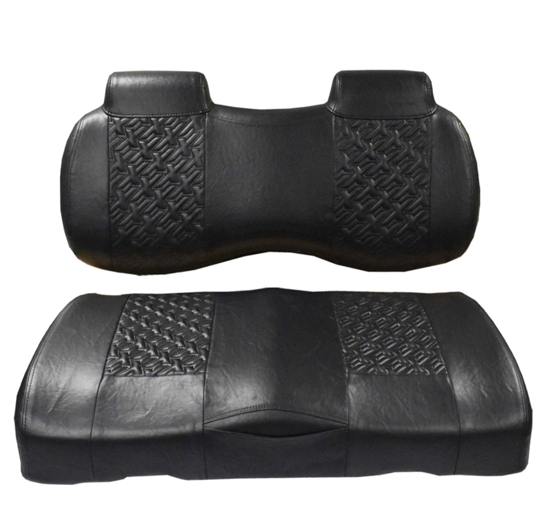 Madjax Executive Front Seats for Club Car Precedent/Onward/Tempo (Tuxedo)