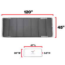 Load image into Gallery viewer, 120” RedDot Topsail Bimini Style Sun Top