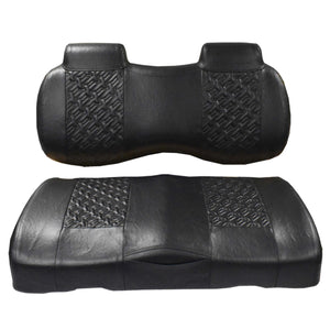 Madjax Executive Front Seats for E-Z-GO TXT, RXV, S4, L4 (Tuxedo)