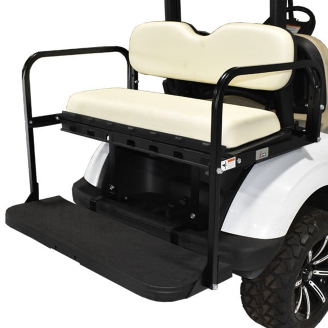 GTW MACH3 (Genesis 150) Rear Flip Seat for Club Car DS - White