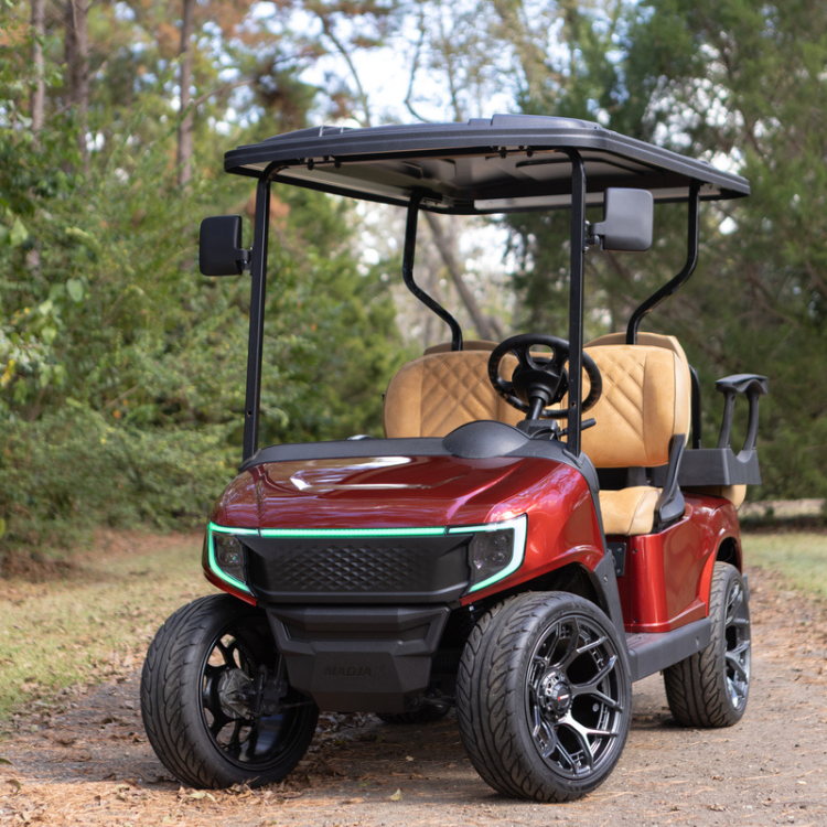 Apex EZGO RXV Body Kit from MadJax - Carmine Red – Converted Carts