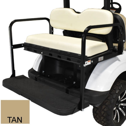 GTW MACH3 (Genesis 150) Rear Flip Seat for E-Z-Go TXT - Tan