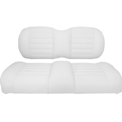 E-Z-GO S6/L6 Premium OEM Style Front Pod Replacement White Seat Assemblies