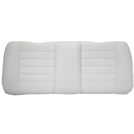 E-Z-GO S6/L6 Premium OEM Style Front Pod Replacement White Seat Assemblies