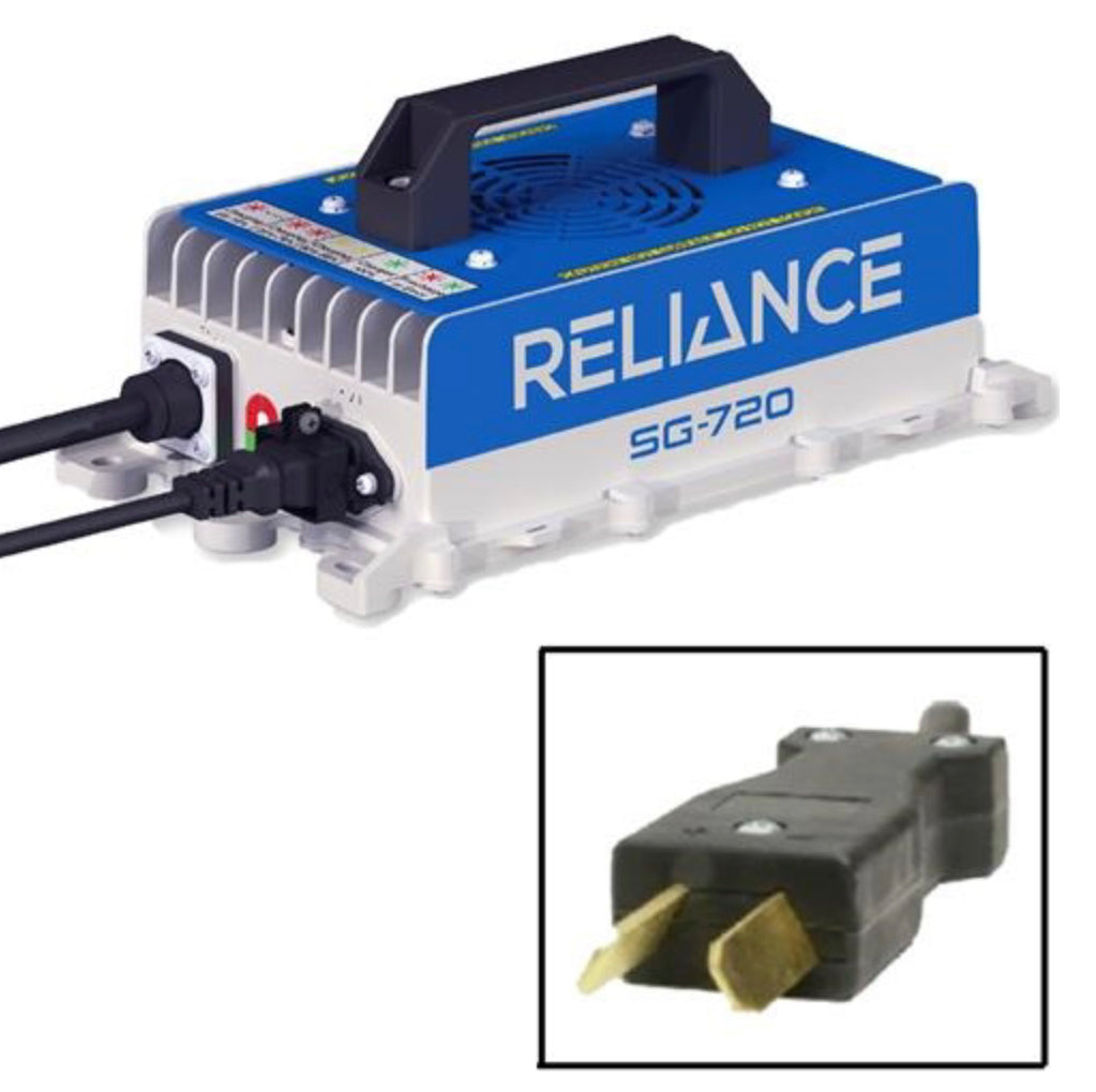 Reliance SG-720 High Frequency Industrial Club Car Charger – 36v Crowsfoot Paddle