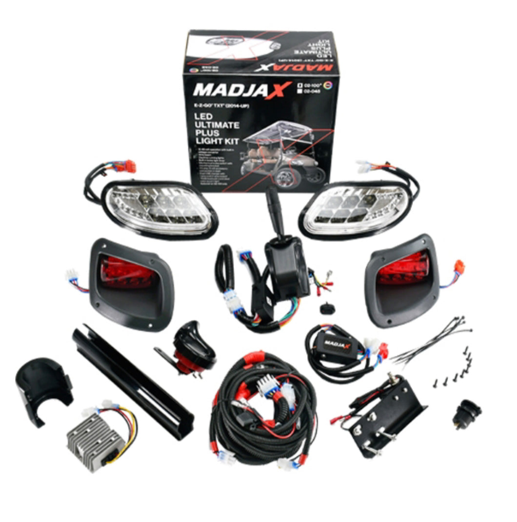 E-Z-GO TXT/T48 MadJax RGB Ultimate Plus Golf Cart Light Kit (2014-Up)