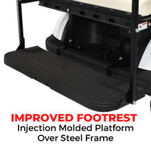 Load image into Gallery viewer, GTW MACH3 (Genesis 150) Rear Flip Seat for Club Car Precedent, Onward, Tempo - White