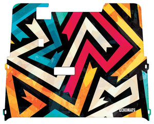 Dekomats Golf Cart Floor Mat - Graffiti