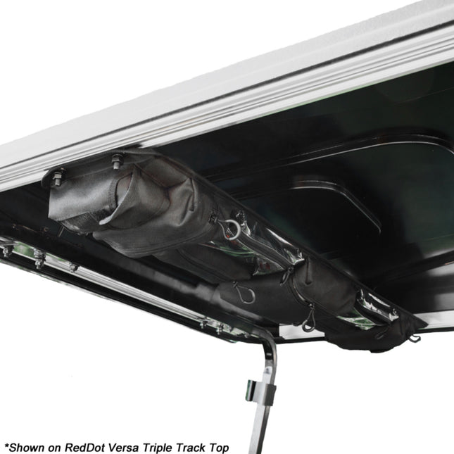 Overhead Canvas Storage System for Versa Triple Track Tops