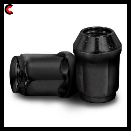 16-Pack Lug Nuts for Yamaha, Evolution and Denago 12mm x 1.25 Metric - Black