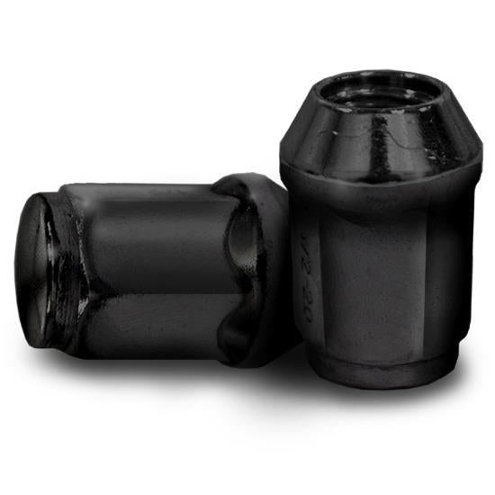 16-Pack Lug Nuts for Club Car, EZGO and ICON 1/2-inch x 20 - Black