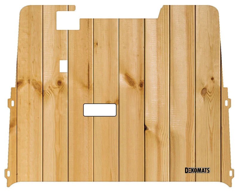 Dekomats Golf Cart Floor Mat - Light Wood
