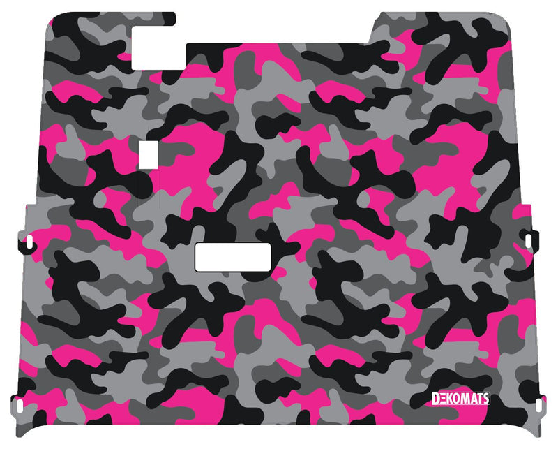 Pink camo floor sales mats