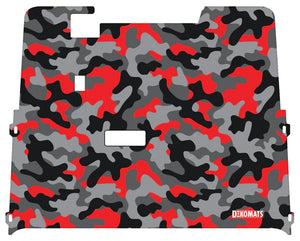 Dekomats Golf Cart Floor Mat - Red Camo