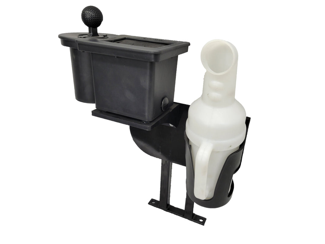 Evolution Golf Cart Ball/Club Washer and Sand Bottle Attachment