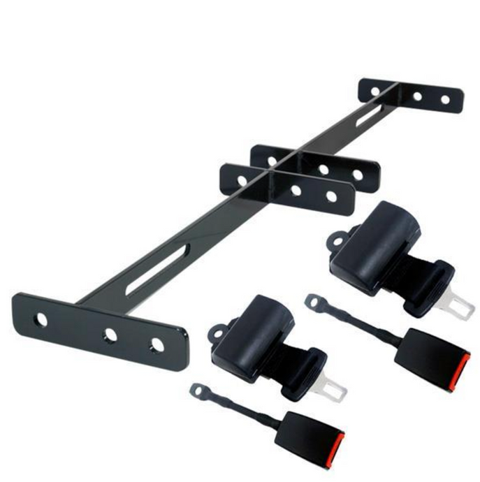 Universal Seat Belt Combo (1 Bar with 2 Retractable Seat Belts)