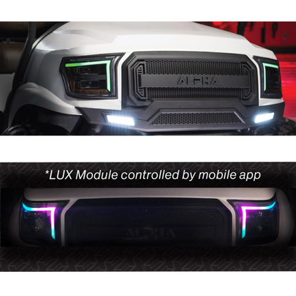 "LUX Edition" Alpha Body Kit + LUX Light Kit + Deluxe Grille - Red (Precedent/Onward/Tempo)