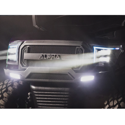 "LUX Edition" Alpha Body Kit + LUX Light Kit + Deluxe Grille - Red (Precedent/Onward/Tempo)