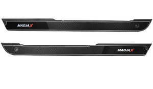 MadJax Aluminum Name Plate and Rocker Panel Set for E-Z-GO TXT / Express S4 / Cushman Hauler Pro/Hauler 800