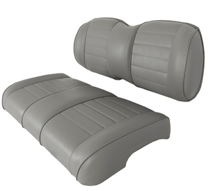 Club Car Precedent Onward Tempo Premium OEM Style Front Replacement Gray Seat Assemblies